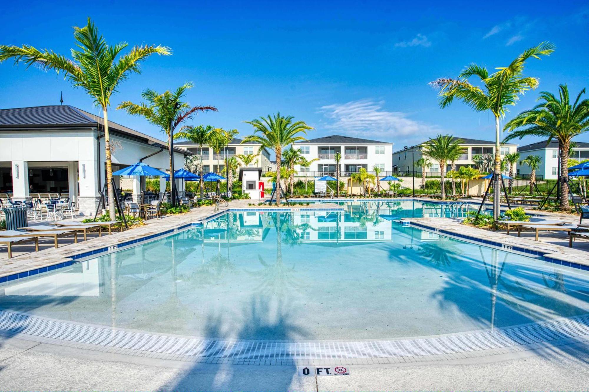 Contemporary Home W Private Pool& Spa Davenport Exterior foto